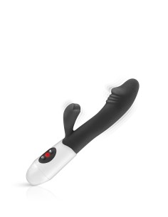 Vibromasseur Rabbit Elya noir - Yoba 2