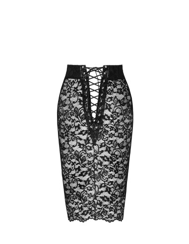 Jupe lacée Ambivalence F302 dentelle
