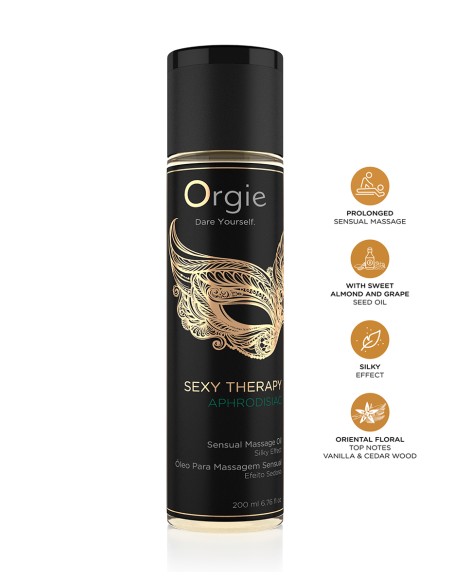 Huile De Massage Sensuelle Sexy Therapy Aphrodisiac 200ml