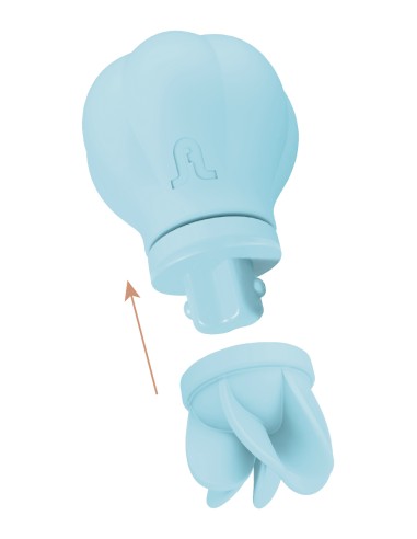 Stimulateur de clitoris Caress bleu - Adrien Lastic