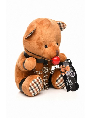Ours en peluche bâillonné