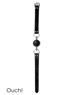 Solid Ball Gag noir - Ouch! 2